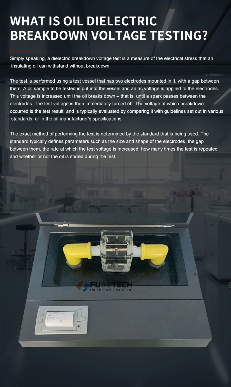 Transformer oil tester - fuootech 04 Transformer oil tester - fuootech 04